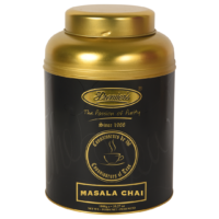 Masala Chai Flavoured Tea | Big Metal Caddy | 1000 Gms | Whole Leaf Loose Tea